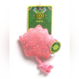 Tickle Pink Squeaky Dog Toy
